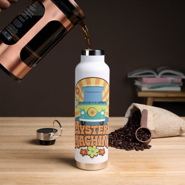 Bouteille D'eau Machine de mystère Van Floral Graphisme (Gym)