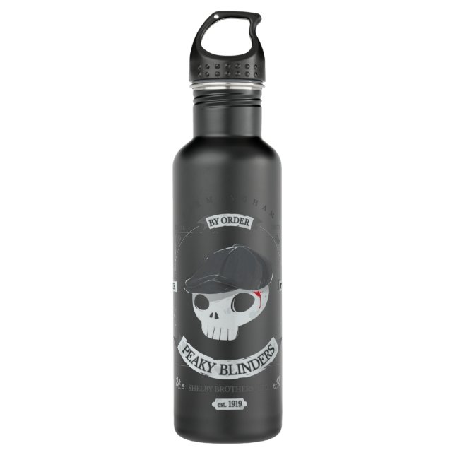 Bouteille D'eau Magnifique mémoire par ordre de Peaky Blinders Gra (Devant)