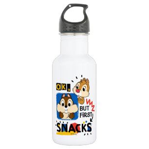 Bouteille D'eau Mais Les Premiers Snacks Chipmund