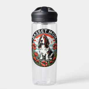 Bouteille D'eau Maman Basset