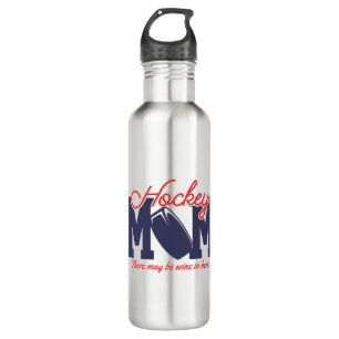 Bouteille D'eau Maman de hockey drôle