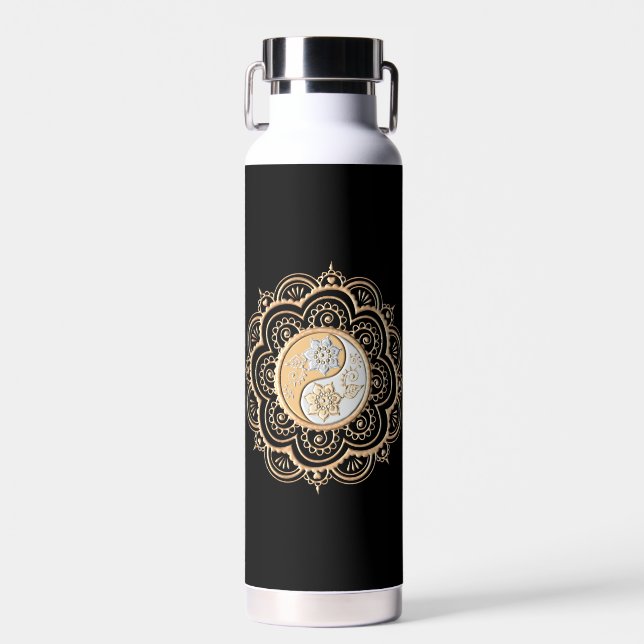Bouteille D'eau Mandala 1 water bottle (Avant)