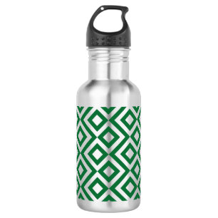 Bouteille D'eau Mander vert et argent