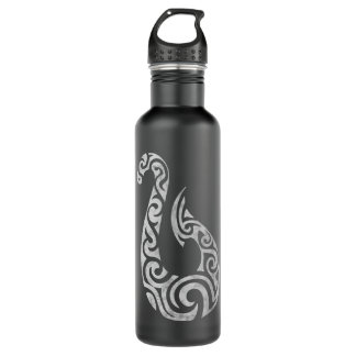 Bouteille D'eau Maori Nouvelle-Zélande Polynesian Poisson Hook Cha