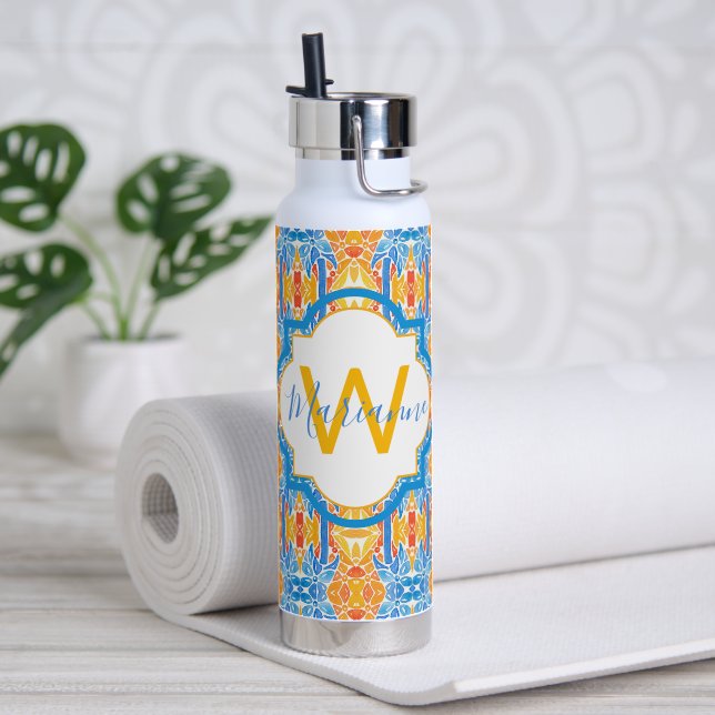 Bouteille D'eau Marianne Mosaic Water Bottle (Yoga (pivotée))