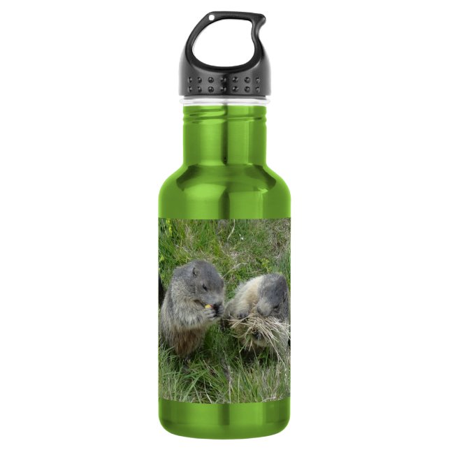 Bouteille D'eau Marmottes (Devant)