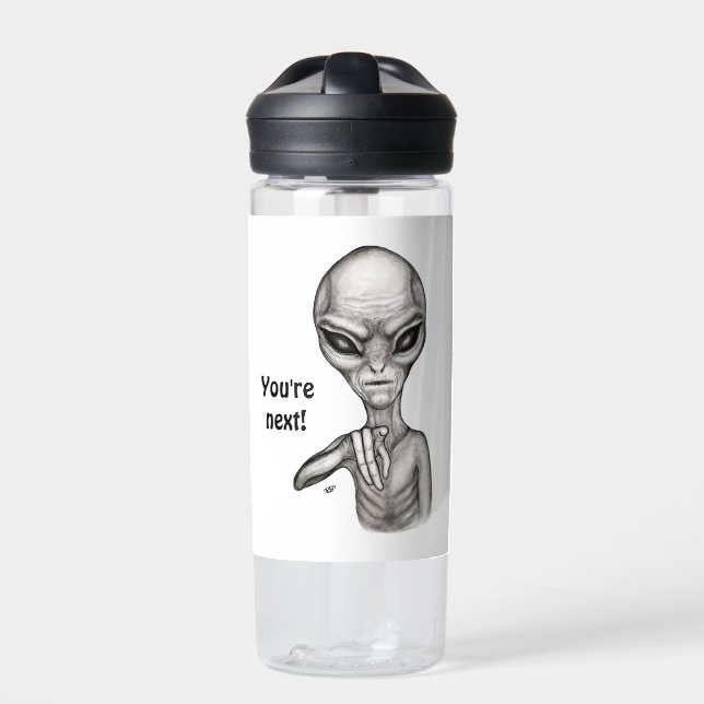 Bouteille D'eau Mauvais Alien, Tu es le prochain ! (Extérieur)