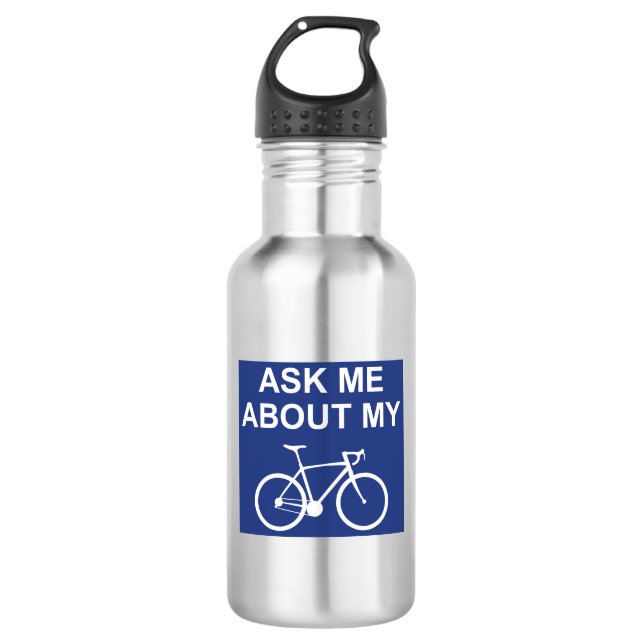 Bouteille D'eau Me Demander Mon Vélo (Devant)
