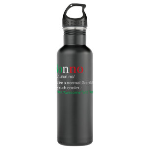 Bouteille D'eau Meilleur Amusant Nonno Italien Grand-Père Définiti