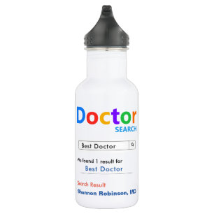 Bouteille D'eau Meilleur médecin à la recherche