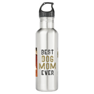 Bouteille D'eau Meilleure maman chien toujours propriétaire d'anim