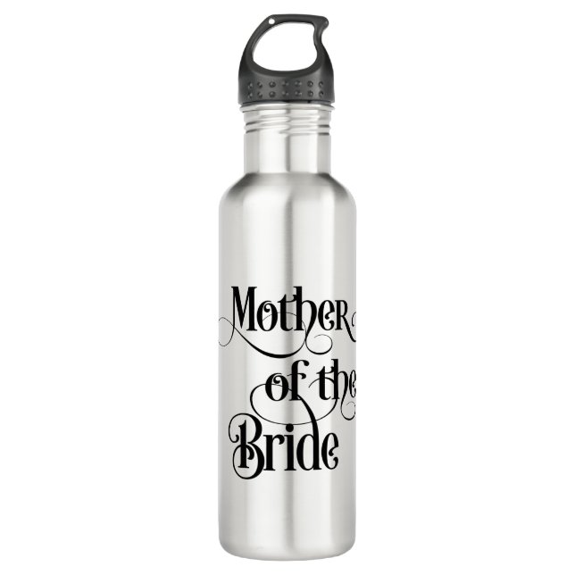 Bouteille D'eau Mère de la mariée (Devant)