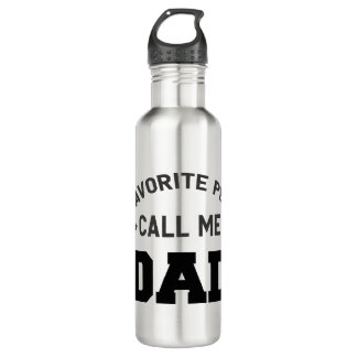 Bouteille D'eau Mes gens préférés m'appellent papa