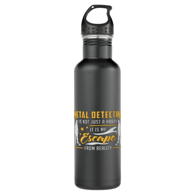 Bouteille D'eau Métal Détection de l'idée-cadeau du détecteur d'or (Devant)