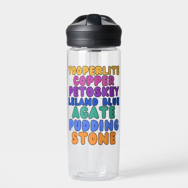 Bouteille D'eau Michigan Rockhound Waterbottle  (Extérieur)