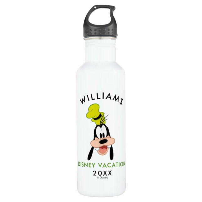 Bouteille D'eau Mickey & Friends | Goofy - Vacances en famille et  (Devant)