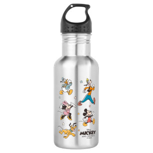Bouteille D'eau Mickey & Friends Rétro Stars and Stripes Graphique