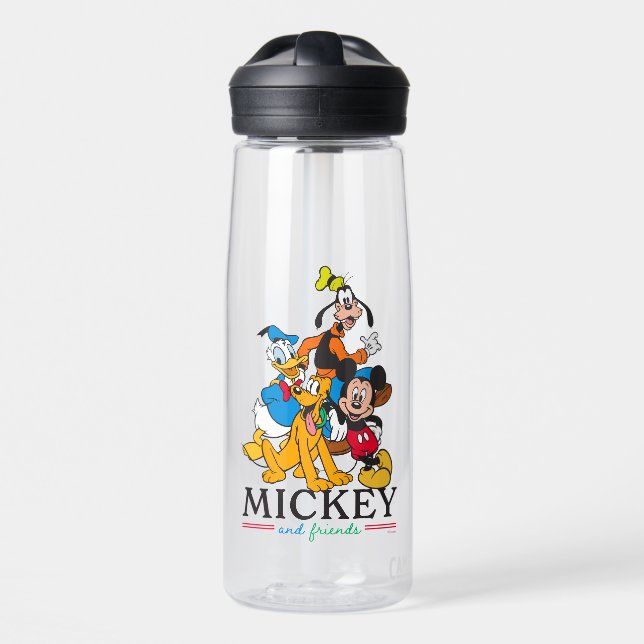 Bouteille D'eau Mickey & Friends Vintage Squad Graphic (Avant)