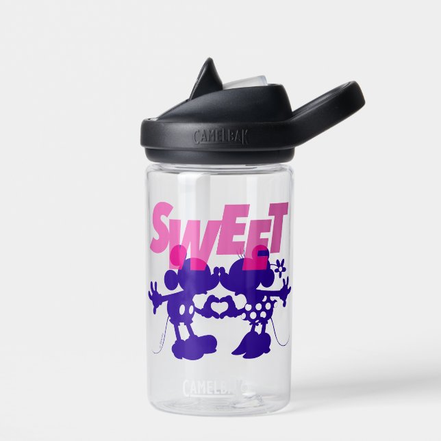 Bouteille D'eau Mickey & Minnie Souris| Sweet! Saint-Valentin (Gauche)