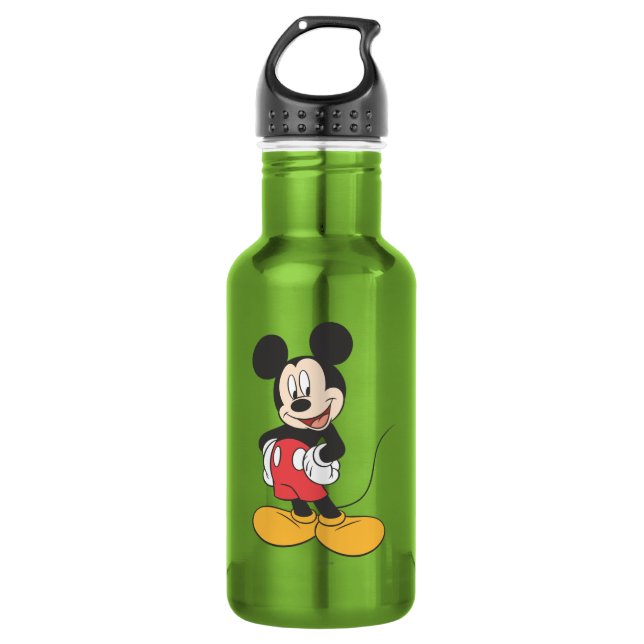Bouteille D'eau Mickey moderne | Mains latérales sur les hanches (Devant)