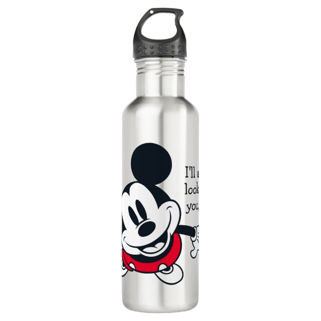 Bouteille D'eau Mickey Mouse | Cherchez Toujours À Vous (Devant)