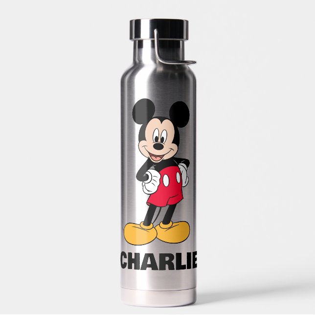 Bouteille D'eau Mickey Mouse Smiling Pose (Gauche)