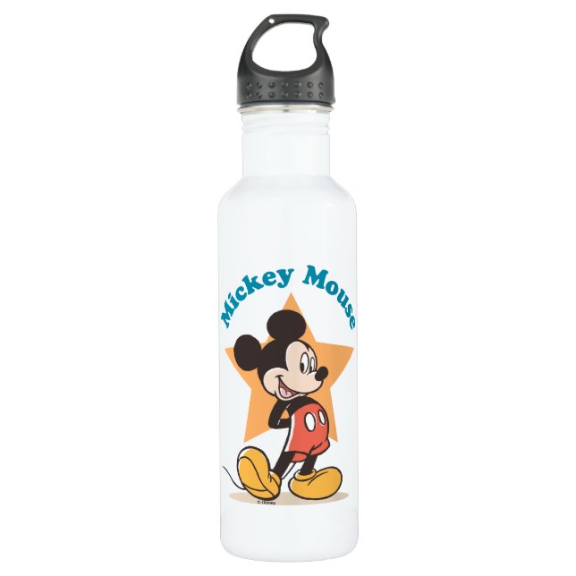 Bouteille D'eau Mickey Mouse Star Name Graphic (Devant)