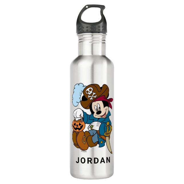 Bouteille D'eau Mickey Souris le pirate (Devant)