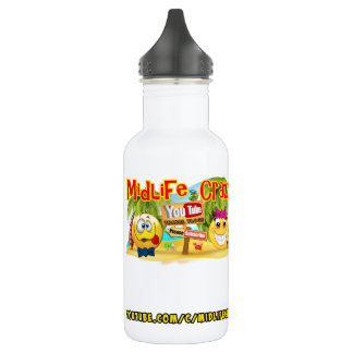 Bouteille d'eau Midlife Crazy 18oz