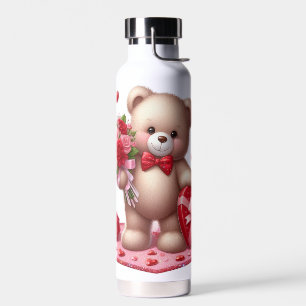 Bouteille D'eau Mignonne Valentine's Day Teddy Bear