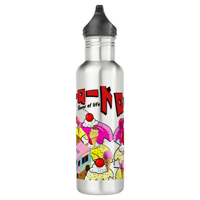 Bouteille D'eau Mikitiez rockyroad icecream manga été banger (Droite)