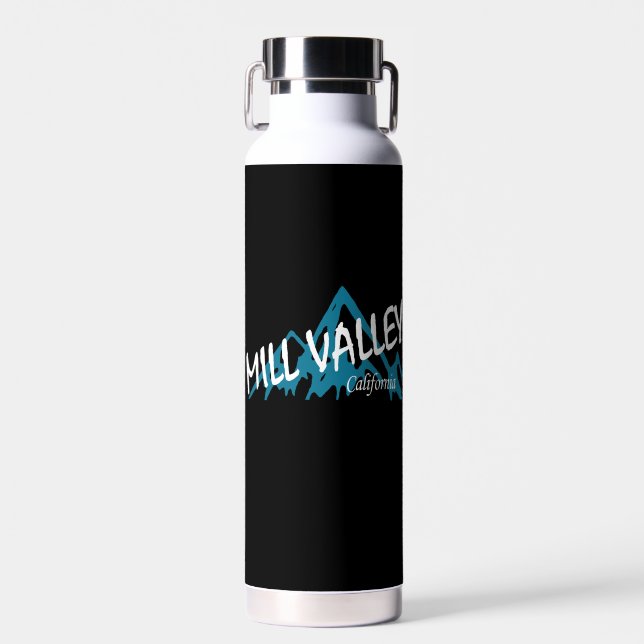 Bouteille D'eau Mill Valley California Mountains (Avant)