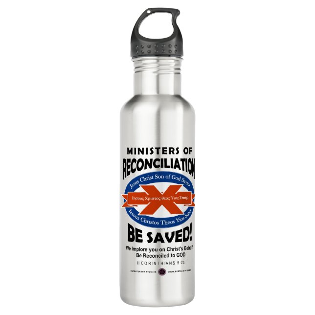 Bouteille D'eau Ministres de la réconciliation (Devant)