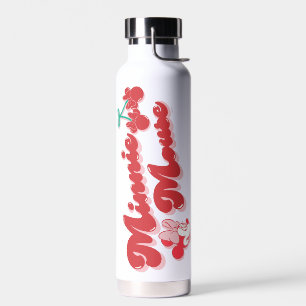 Bouteille D'eau Minnie Mouse Cerise Douce Script