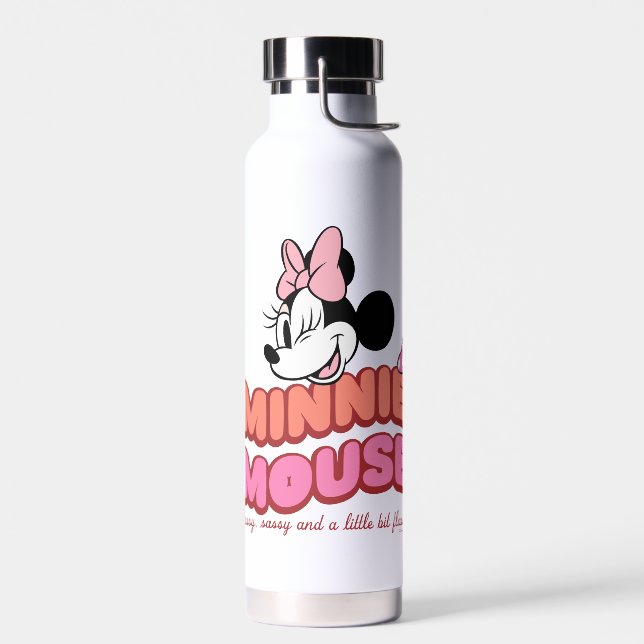 Bouteille D'eau Minnie Mouse Classy Sassy and Flashy (Gauche)