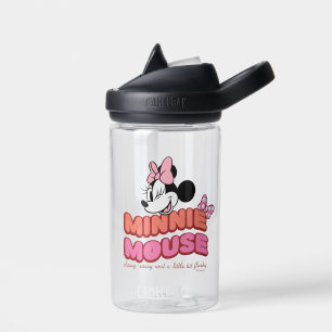 Bouteille D'eau Minnie Mouse Élégante, Chic et Flashy