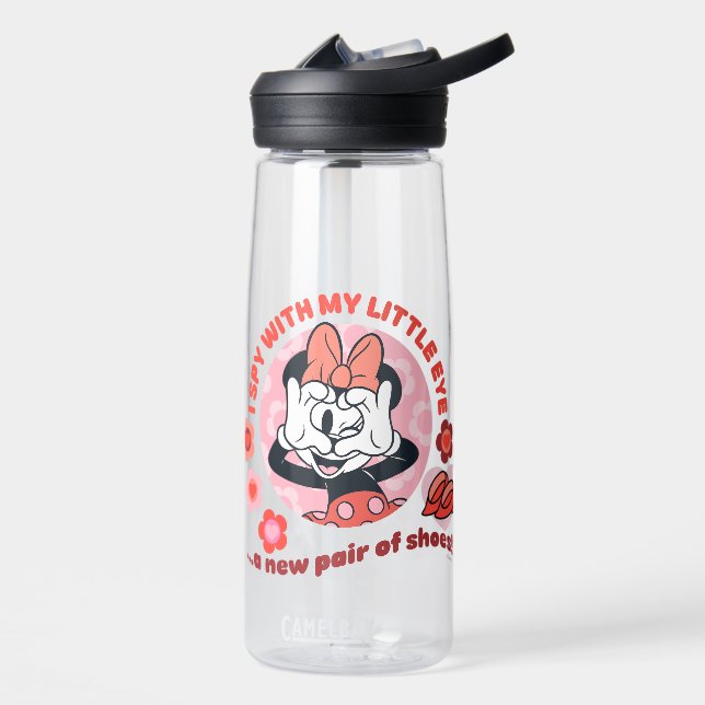Bouteille D'eau Minnie Mouse I Spy With My Little Eye… (Gauche)