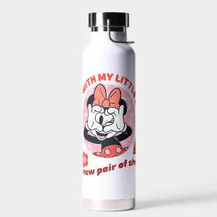 Bouteille D'eau Minnie Mouse Je vois avec mon petit œil…