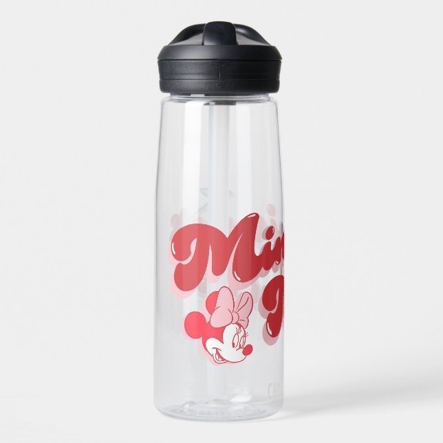 Bouteille D'eau Minnie Mouse Sweet Cherry Script (Avant)