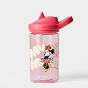 Bouteille D'eau Minnie Mouse Tourbillon dans un style à pois