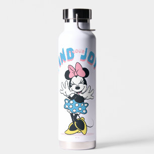 Bouteille D'eau Minnie Mouse Trouvez Votre Joie