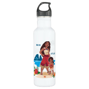 Bouteille D'eau Moana & Simea : Big Sis Little Sis
