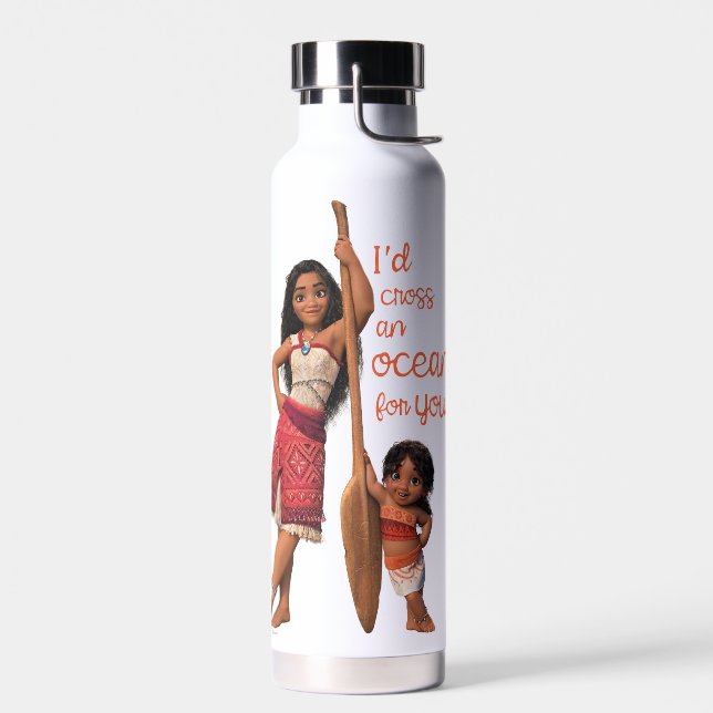 Bouteille D'eau Moana & Simea : Je traverserais un océan pour vous (Gauche)
