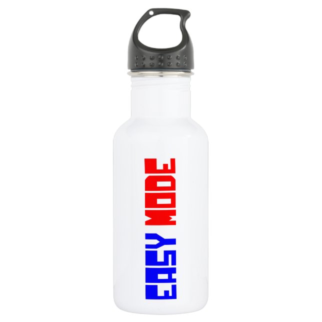 BOUTEILLE D'EAU MODE FACILE (Devant)