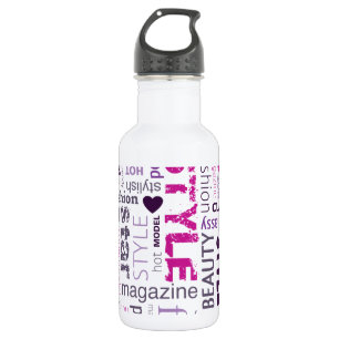 Bouteille D'eau Mode Modèle Style Beauté 32. oz.