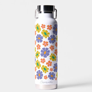 Bouteille D'eau Modèle Floral super rétro