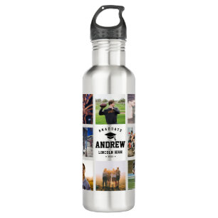Bouteille D'eau Modern Graduation Photo Collage Instagram Cool