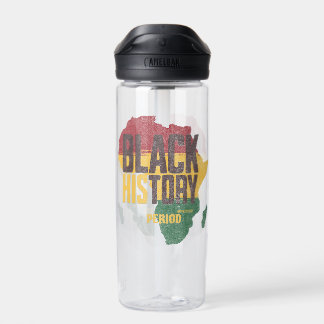 Bouteille D'eau Mois de l'histoire des Noirs Panafricain pour les