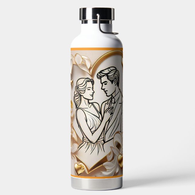 Bouteille D'eau "Moments tendancieux" (Droite)