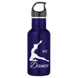 Bouteille D'eau Monogramme de coutume de DANSE